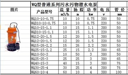 品質(zhì)選擇 溫嶺申農(nóng)電機WQD/WQ系列潛水電泵全銅線詳解